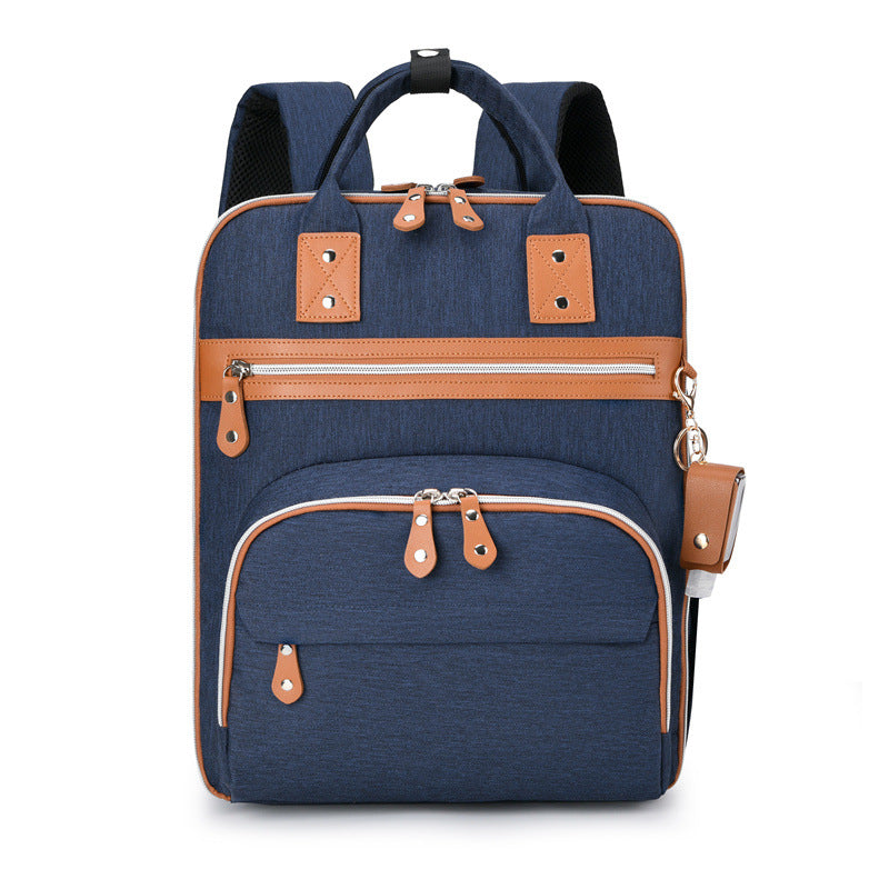 Sac à langer  jeune parents Morvan bleu-monsacparis.com