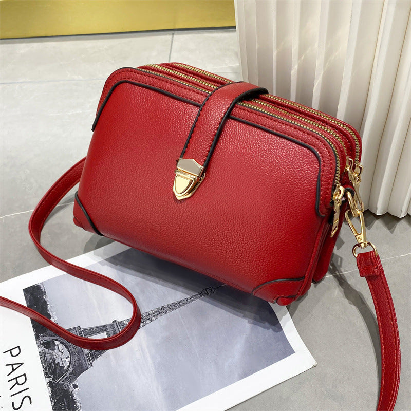 Sac à bandoulière Femme rouge