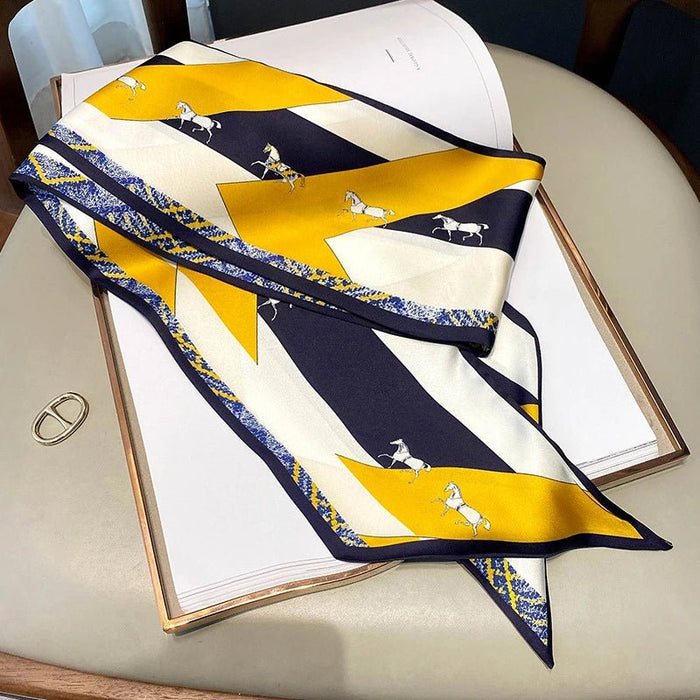 Foulard en Soie Kayla 150 X 15cm - monsacparis.com