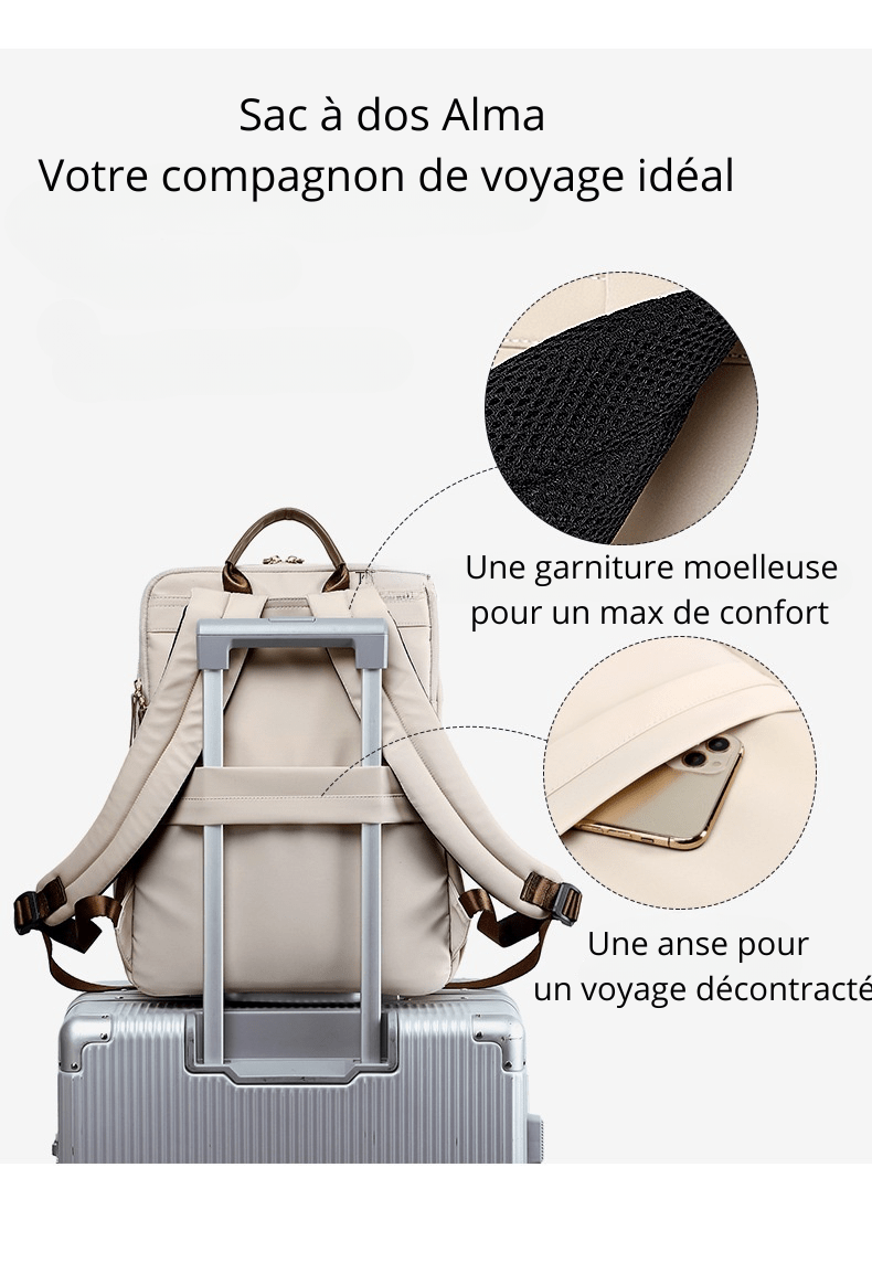 Sac à dos Tissu Alma - monsacparis.com