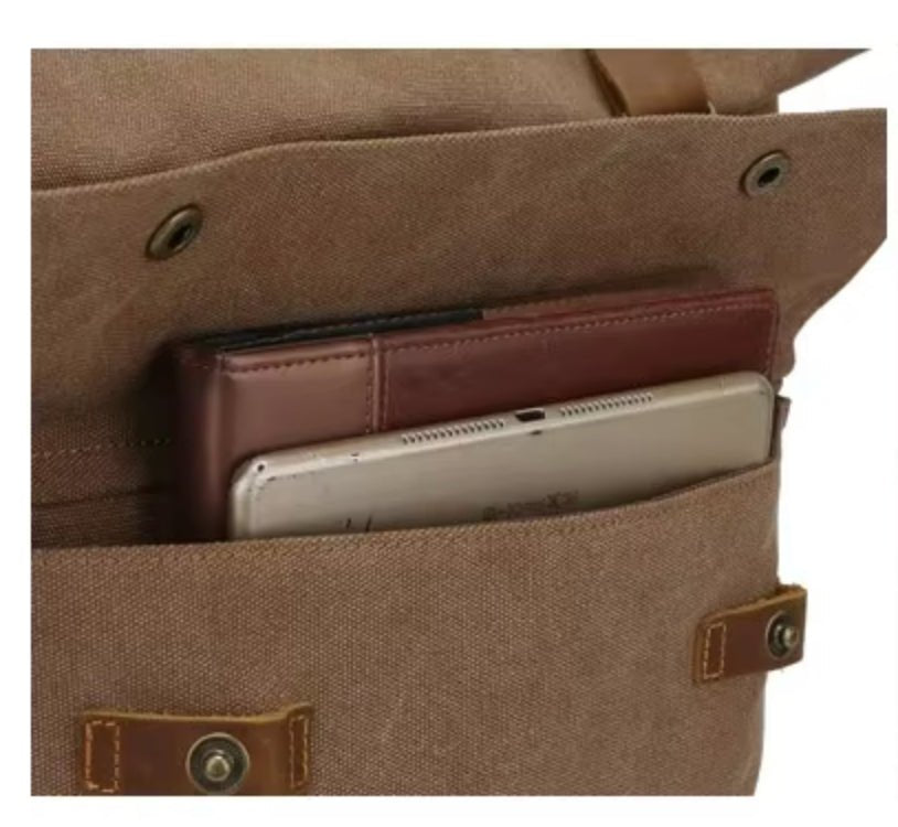 Sac à dos grande capacité Toile Sasha - monsacparis.com