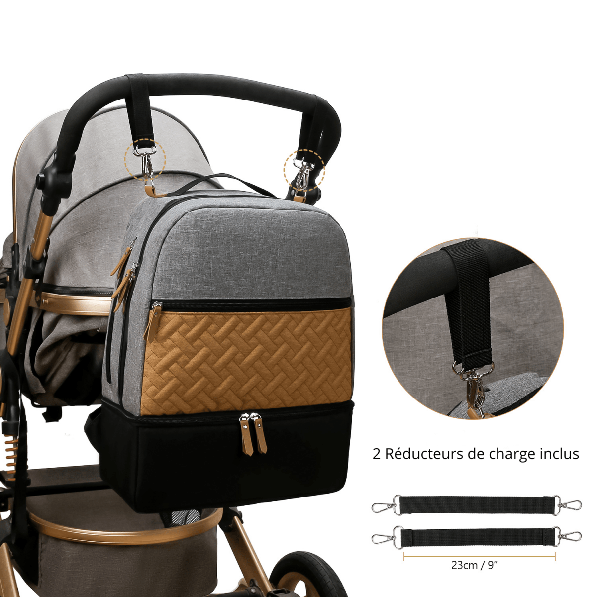 Sac à langer Taurus - monsacparis.com