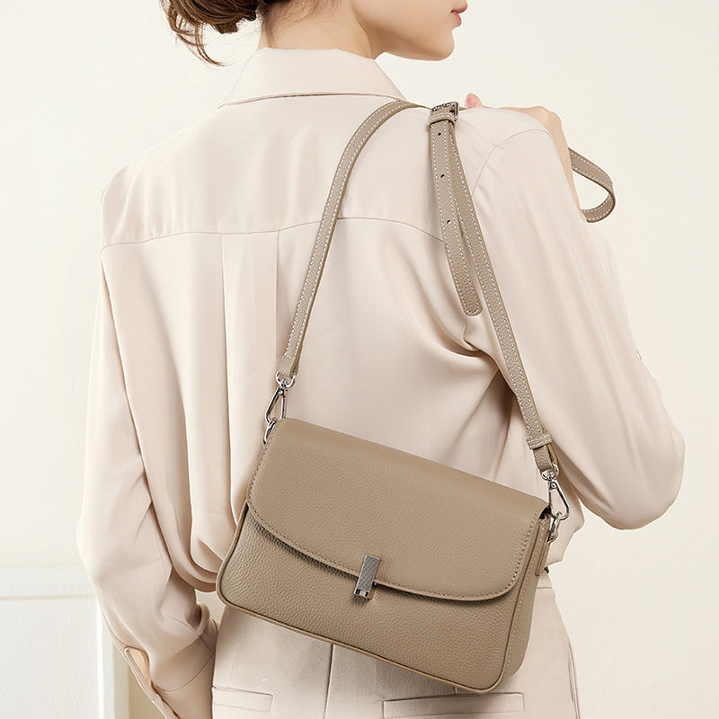 sac à main en Cuir beige Lauren