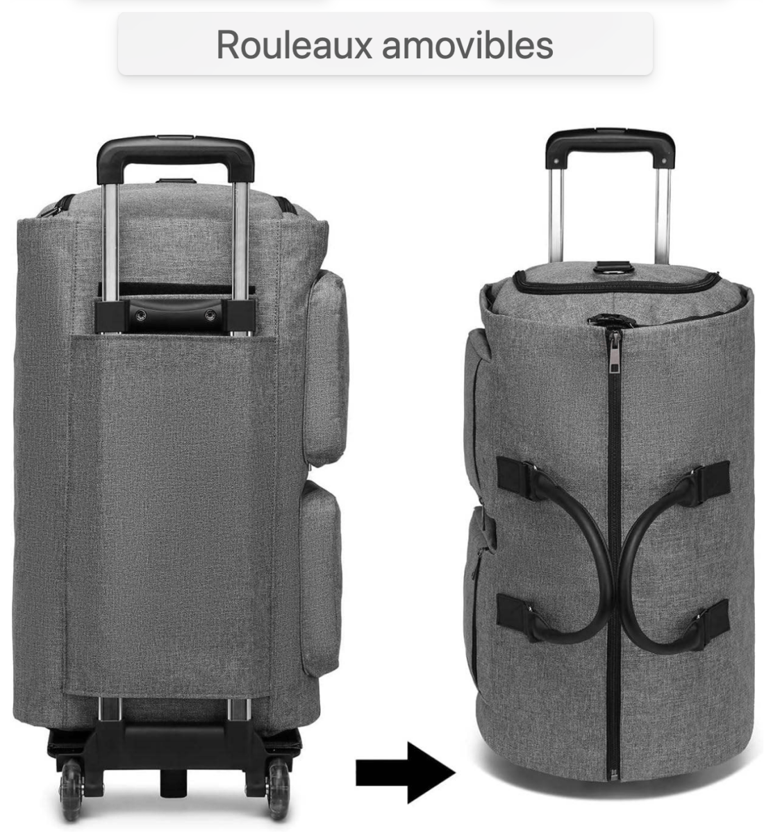 Sac de voyage à roulettes Bogota - monsacparis.com