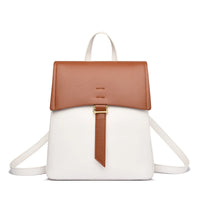 Sac à dos Cuir vachette Blanc-monsacparis.com