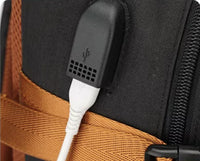 sac à dos Noir Homme avec chargeur-monsacparis.com