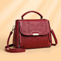 sac à main Cuir Rouge Cindy-monsacparis.com