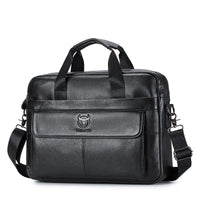 sac à main tendance homme en cuir Noir véritable-monsacparis.com