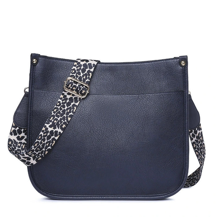 sac bandouliere Aelis bleu marine