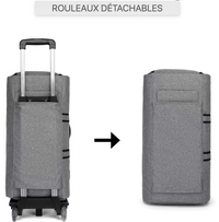 sacs de voyage gris pour homme 